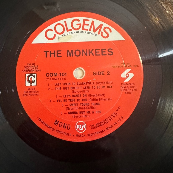 The Monkees Vintage Vinyl Record - Picture 12 of 13
